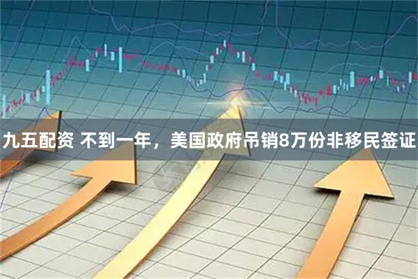 九五配资 不到一年，美国政府吊销8万份非移民签证